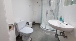 Kúpeľňa v ubytovaní Fenna Apartments 7 minut od Rynku