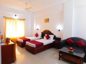 Posezení v ubytování Hotel Sandra Palace