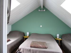 Katil atau katil-katil dalam bilik di La Saline