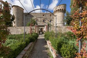 Vrt u objektu Castello Di Meleto