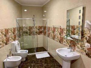 Vannituba majutusasutuses Kriva Resort
