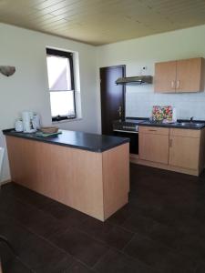Η κουζίνα ή μικρή κουζίνα στο Ferienhaus Edeltraud +5 φωτογραφίες