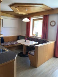 Posezení v ubytování Haus Fuetsch