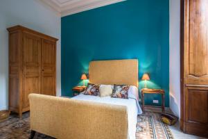 Letto o letti in una camera di Flat Three