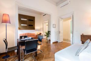 Letto o letti in una camera di Flat Three