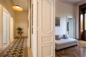 Letto o letti in una camera di Flat Three