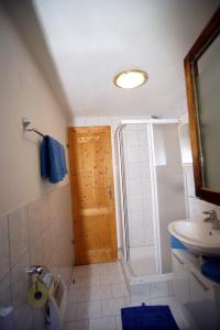 Koupelna v ubytování Ferienhaus Stupp