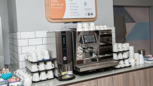 
Coffee and tea-making facilities at Holiday Inn Express Aberdeen Airport, an IHG Hotel
