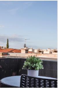 Balkón nebo terasa v ubytování Calafell playa lateral mar