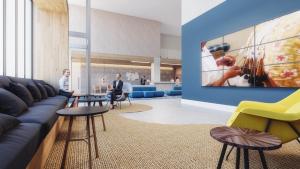 Istumisnurk majutusasutuses Holiday Inn Express Asuncion Aviadores by IHG