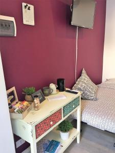 Postel nebo postele na pokoji v ubytování B&B MonteCengio