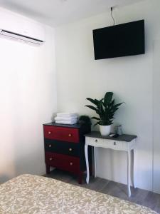 TV a/nebo společenská místnost v ubytování B&B MonteCengio