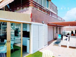 Balkon lub taras w obiekcie España Playa