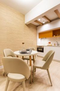 A kitchen or kitchenette at SCA Sofia City Apartments
