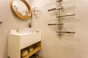 A bathroom at SCA Sofia City Apartments