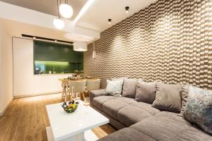 A seating area at SCA Sofia City Apartments