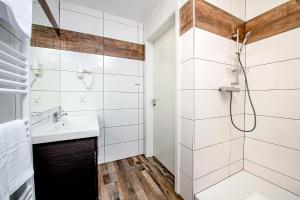 Kúpeľňa v ubytovaní Fischer Ferienhaus + 35 fotografií
