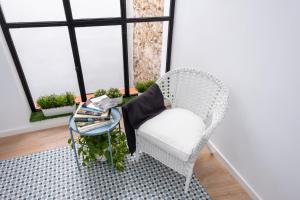 Posezení v ubytování GOMEZ ROOMS