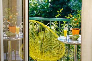 Balkoni atau teres di Hotel Rosmann