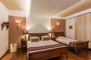 Cama o camas de una habitación en Areindmar Hotel