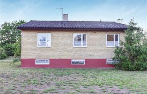 a house with a large yard in front of it at Gorgeous Home In Hästveda With Kitchen in Hästveda