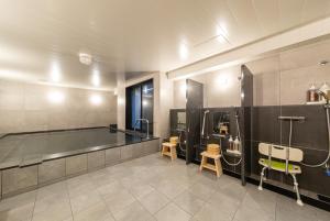 HOTEL AMANEK Kyoto Kawaramachi Gojo的一间浴室