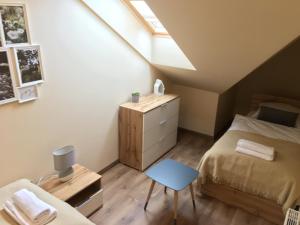 Posteľ alebo postele v izbe v ubytovaní Apartament Silence Triventi Agat