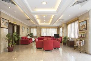 Χώρος καθιστικού στο Samara Hotel