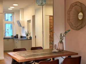Kuchyňa alebo kuchynka v ubytovaní Apartament stare miasto