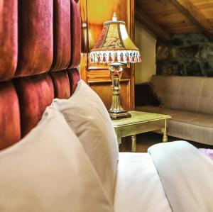 Posezení v ubytování Montecristo Chalet