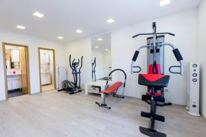 Fitness centrum a/nebo fitness zařízení v ubytování Villa IN