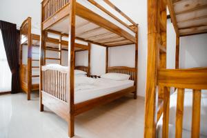 Postel nebo postele na pokoji v ubytování Double'D Hostel