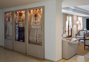 Χώρος καθιστικού στο Hotel Karia Princess