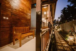 Balkón nebo terasa v ubytování Double'D Hostel