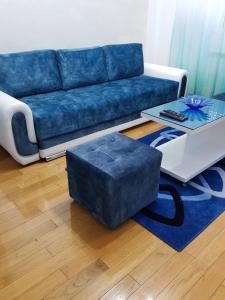 Istumisnurk majutusasutuses Apartman KEJ BLUE free parking