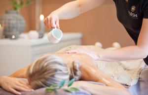 Lázně a/nebo wellness v ubytování Kurshi Hotel & Spa