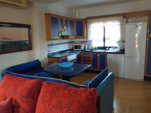 A kitchen or kitchenette at Bahía Meloneras