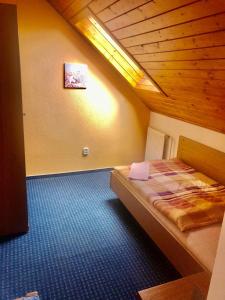 Postel nebo postele na pokoji v ubytování hotel Nautilus