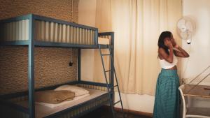 Кровать или кровати в номере CURIOCITY Backpackers Johannesburg
