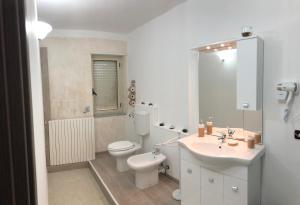 Koupelna v ubytování B&B Planet