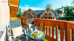 Balkón alebo terasa v ubytovaní Wonder Home - Apartamenty w zielonej okolicy, blisko centrum Karpacza
