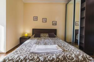 Posteľ alebo postele v izbe v ubytovaní Villa Zhanna
