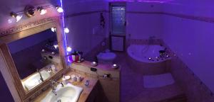 Koupelna v ubytování B&B Planet