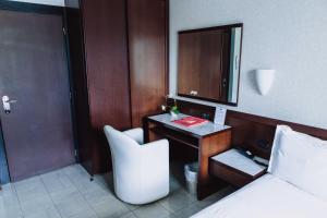 Кровать или кровати в номере Mare Hotel
