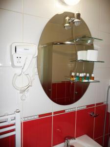 Ванная комната в Sobe Rooms Aleksandar