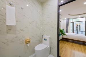 Koupelna v ubytování Onion Homestay + 21 fotografií