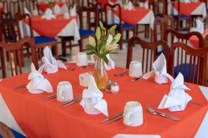 Un restaurant sau alt loc unde se poate mânca la Qualton Club Ixtapa All Inclusive