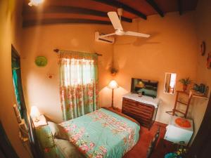 Postel nebo postele na pokoji v ubytování Hostal Mi lugar Vintage