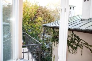 Balkon lub taras w obiekcie Dominican Square by Hashtag Apartments