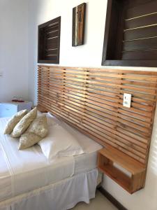 Voodi või voodid majutusasutuse Pousada Maxitalia Beach toas